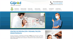 Desktop Screenshot of dentalceprod.com